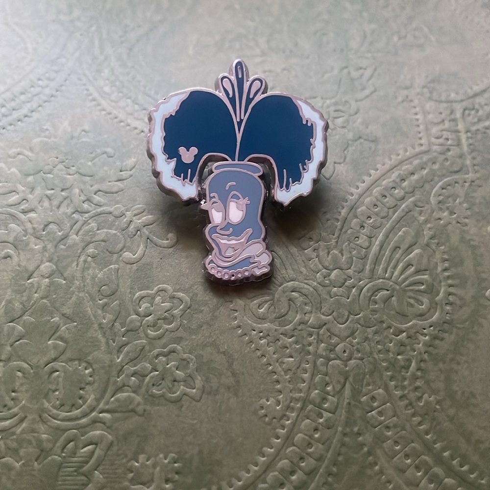 Disney World of Color Fountain Water Whip Blue HM Disney Pin 3 of 5